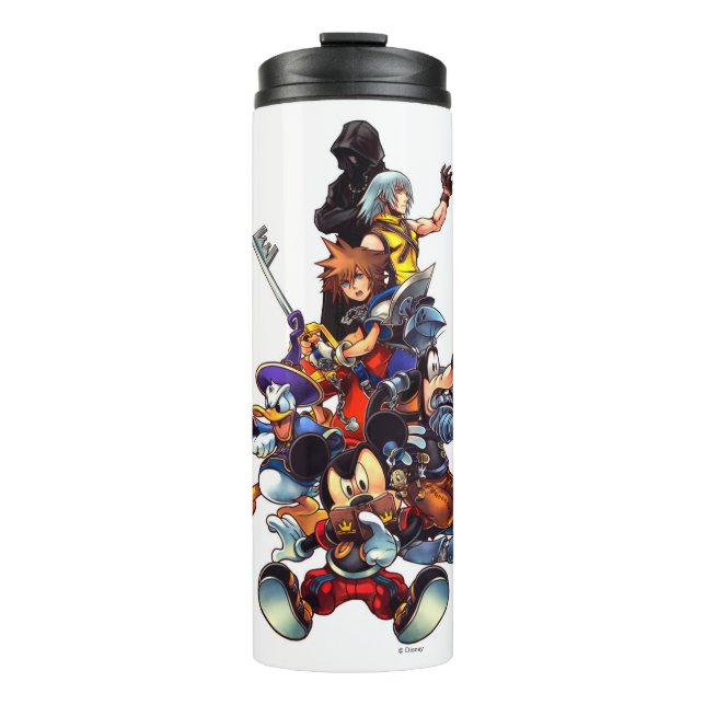 Kingdom Hearts: coded | Main Cast Key Art Thermal Tumbler (Front)