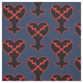 Kingdom Hearts | Emblem Heartless Symbol Fabric