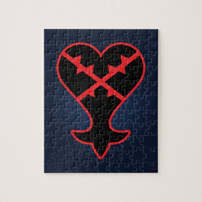 Kingdom Hearts | Emblem Heartless Symbol Jigsaw Puzzle (Vertical)
