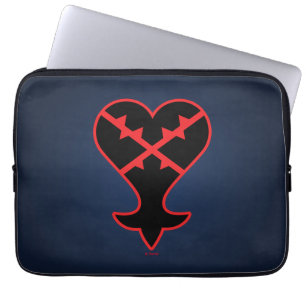 Kingdom Hearts Emblem Heartless Symbol Laptop Sleeve
