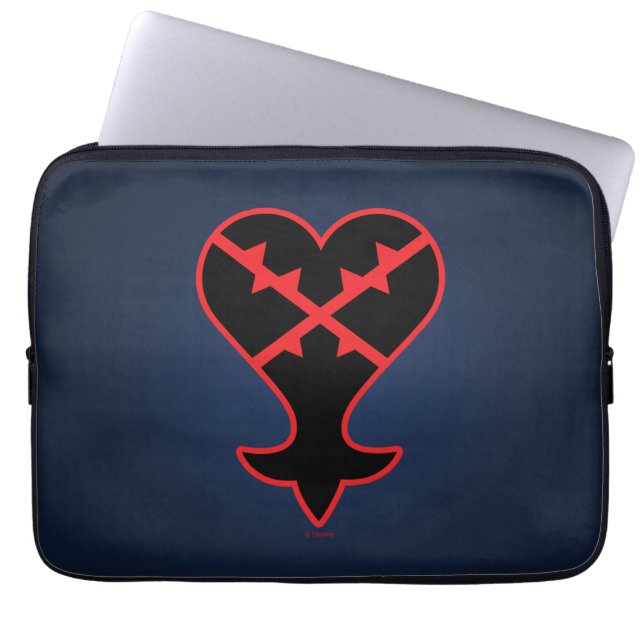 Kingdom Hearts | Emblem Heartless Symbol Laptop Sleeve (Front)