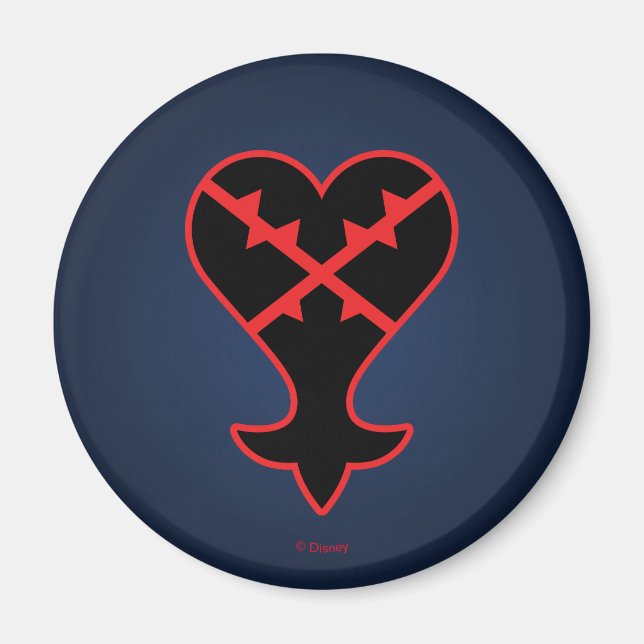 Kingdom Hearts | Emblem Heartless Symbol Magnet (Front)