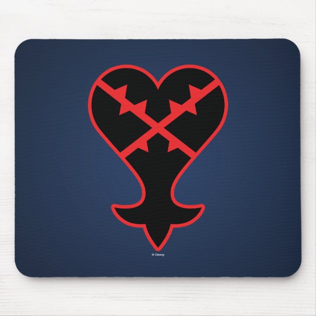 Kingdom Hearts | Emblem Heartless Symbol Mouse Pad (Front)