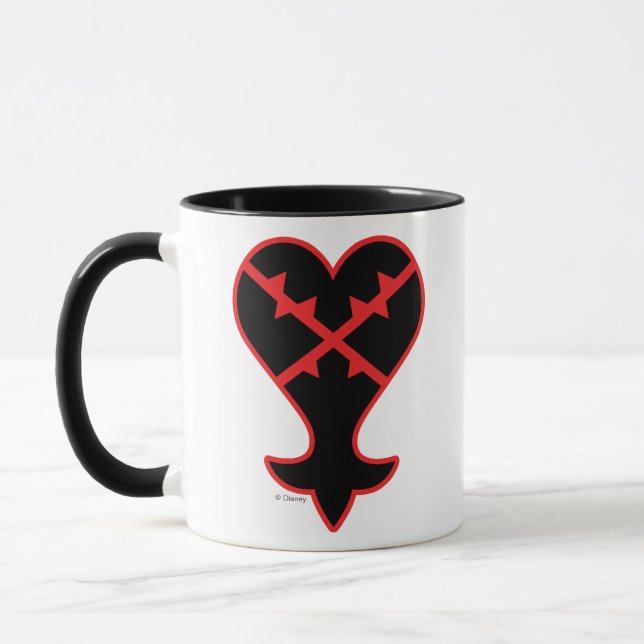 Kingdom Hearts | Emblem Heartless Symbol Mug (Left)