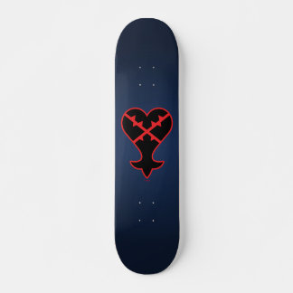 Kingdom Hearts | Emblem Heartless Symbol Skateboard