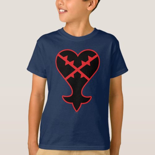 Kingdom Hearts  Emblem Heartless Symbol T_Shirt