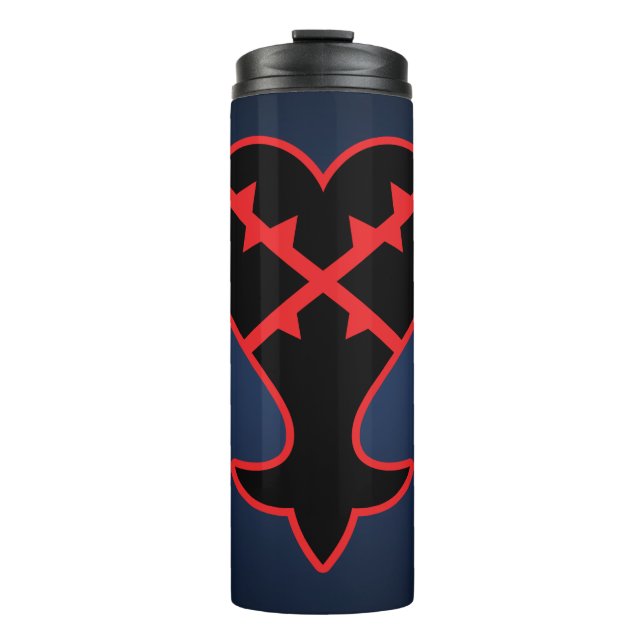Kingdom Hearts | Emblem Heartless Symbol Thermal Tumbler (Front)
