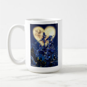 Kingdom Hearts Heart Moon Box Art Coffee Mug