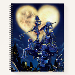 Kingdom Hearts   Heart Moon Box Art Notebook