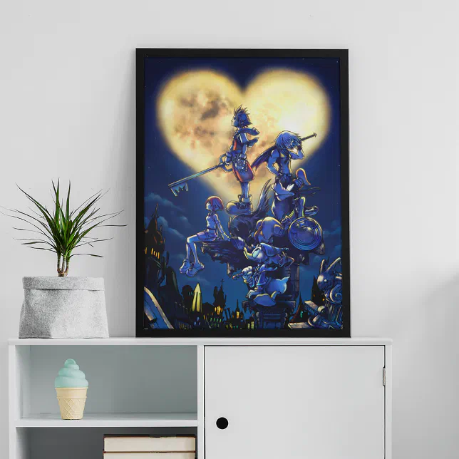 Kingdom Hearts | Heart Moon Box Art Poster