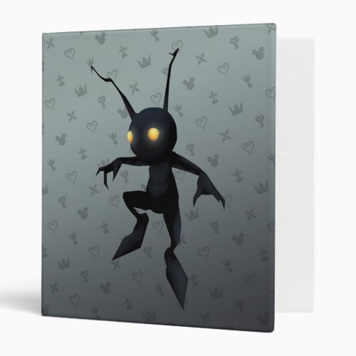 Kingdom Hearts  Heartless Shadow 3 Ring Binder