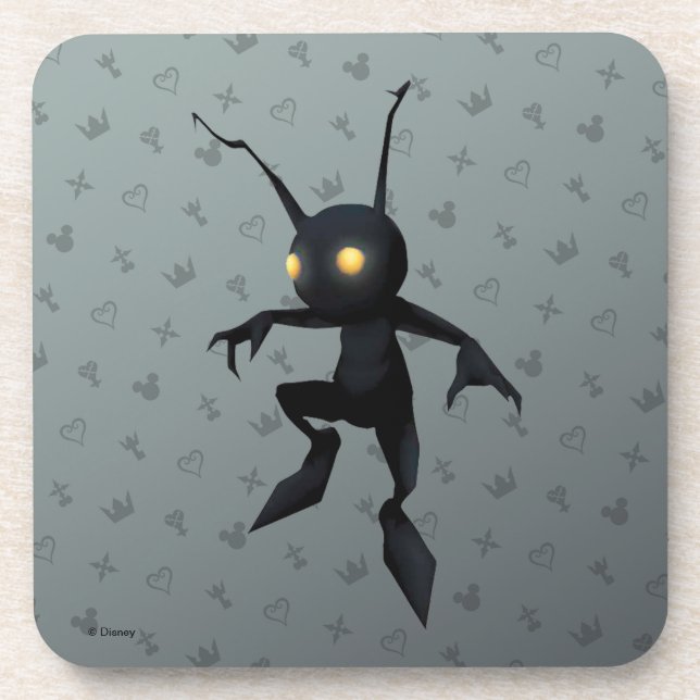 Kingdom Hearts | Heartless Shadow Beverage Coaster (Front)