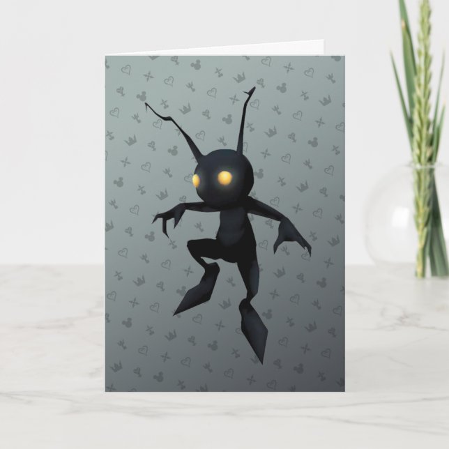 Kingdom Hearts | Heartless Shadow Card (Front)