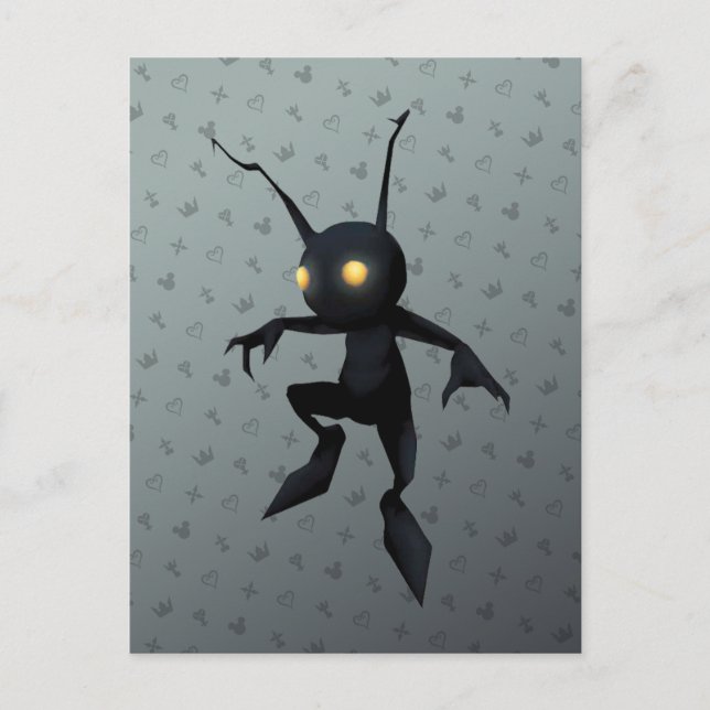 Kingdom Hearts | Heartless Shadow Postcard (Front)