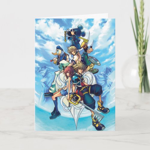 Kingdom Hearts II  Game Box Art Card