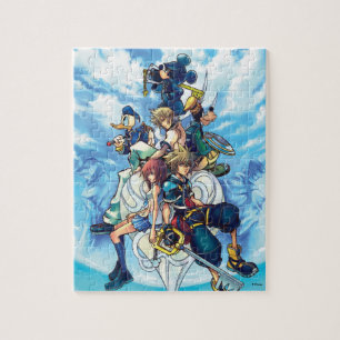 Kingdom Hearts II   Game Box Art Jigsaw Puzzle