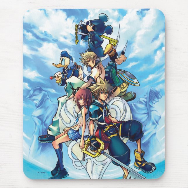 Kingdom Hearts II | Game Box Art Mouse Pad (Front)