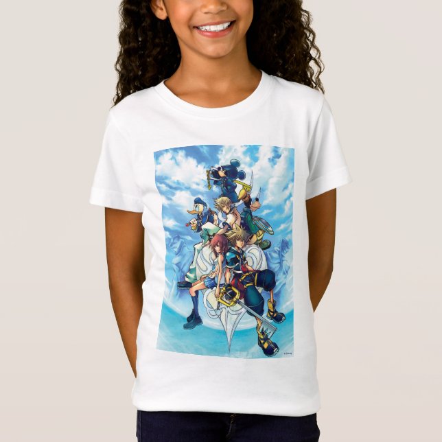 Kingdom Hearts II | Game Box Art T-Shirt (Front)