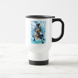 Kingdom Hearts II   Game Box Art Travel Mug
