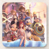 Kingdom Hearts | Kairi, Sora, & Riku Film Still Beverage Coaster