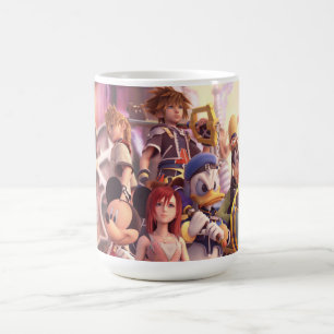 Kingdom Hearts II Hollow Bastion Key Art Coffee Mug