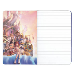 Kingdom Hearts II Hollow Bastion Key Art Journal