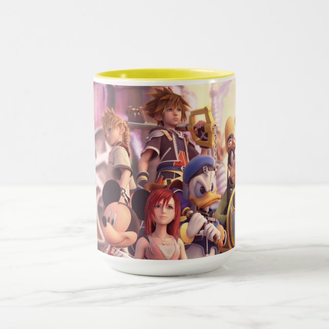 Kingdom Hearts II | Hollow Bastion Key Art Mug (Center)
