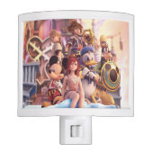 Kingdom Hearts II | Hollow Bastion Key Art Night Light (Front)
