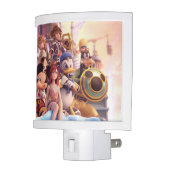 Kingdom Hearts II | Hollow Bastion Key Art Night Light (Left)