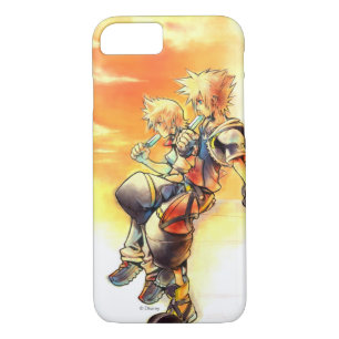 Kingdom Hearts II Roxas & Sora Eating Ice Pops iPhone 8/7 Case