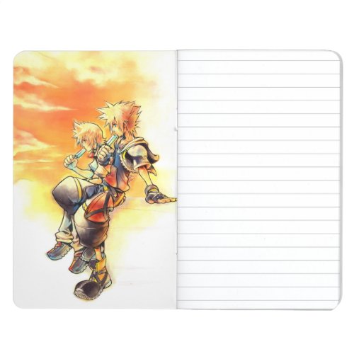 Kingdom Hearts II  Roxas  Sora Eating Ice Pops Journal