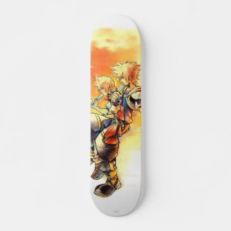 Kingdom Hearts II | Roxas & Sora Eating Ice Pops Skateboard