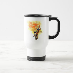 Kingdom Hearts II   Roxas & Sora Eating Ice Pops Travel Mug