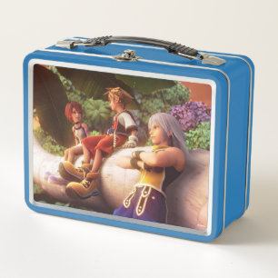 Kingdom Hearts Kairi, Sora, & Riku Film Still Metal Lunch Box