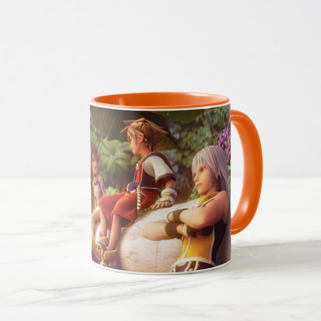 Kingdom Hearts | Kairi, Sora, & Riku Film Still Mug (Front Right)
