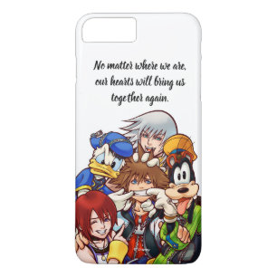 Kingdom Hearts Main Cast Illustration iPhone 8 Plus/7 Plus Case