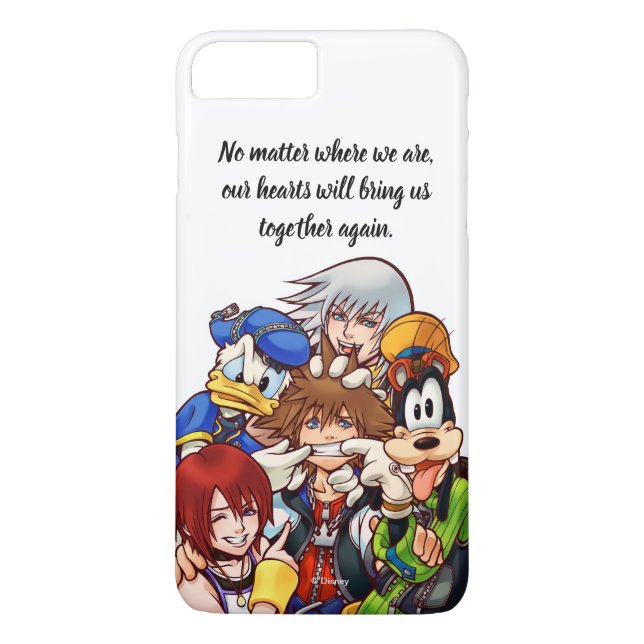 Kingdom Hearts | Main Cast Illustration Case-Mate iPhone Case (Back)