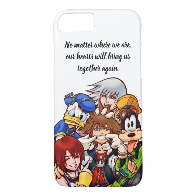 Kingdom Hearts | Main Cast Illustration Case-Mate iPhone Case (Back)