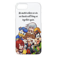 Kingdom Hearts | Main Cast Illustration iPhone 8/7 Case