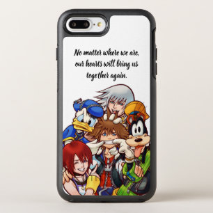Kingdom Hearts Main Cast Illustration OtterBox Symmetry iPhone 8 Plus/7 Plus Case