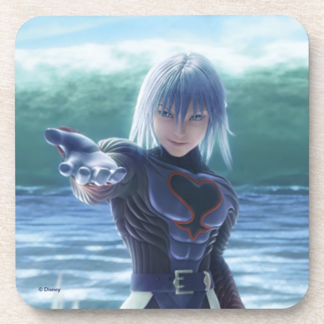 Kingdom Hearts | Riku In The Ocean Film Still Beverage Coaster (Front)