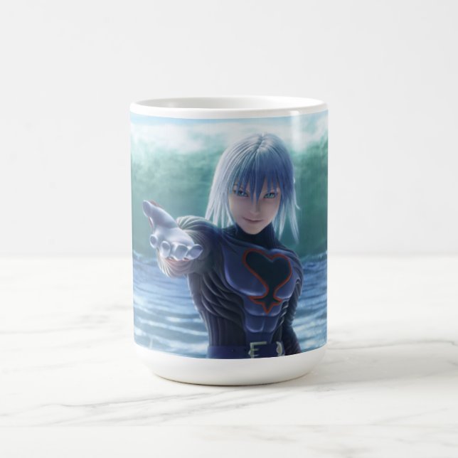 Kingdom Hearts | Riku In The Ocean Film Still Coffee Mug (Center)
