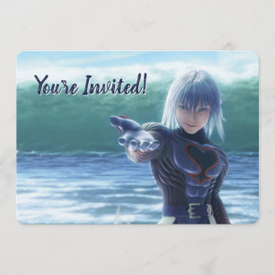 Kingdom Hearts   Riku In The Ocean Film Still Invitation