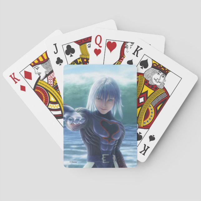 Kingdom Hearts | Riku In The Ocean Film Still Poker Cards (Back)
