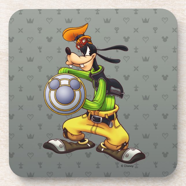 Kingdom Hearts | Royal Knight Captain Goofy Beverage Coaster (Front)