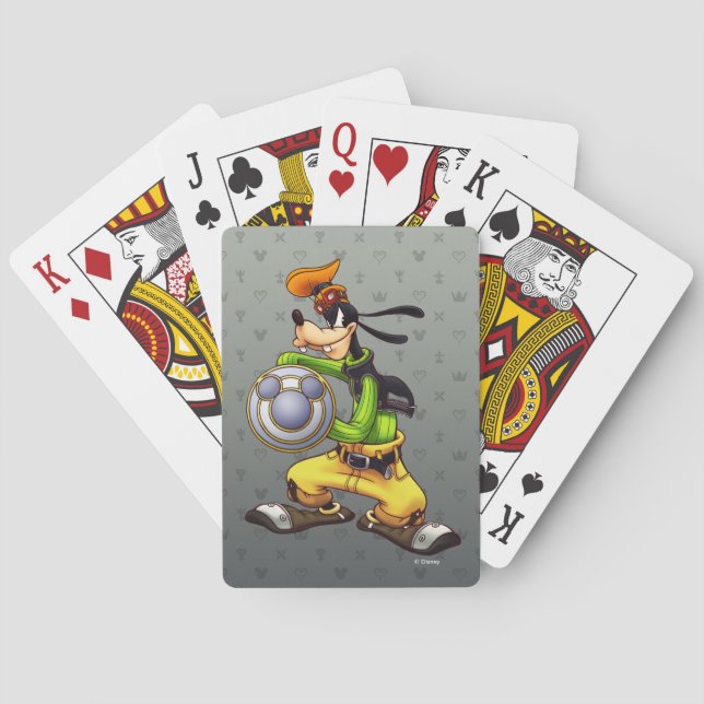 Kingdom Hearts | Royal Knight Captain Goofy Poker Cards (Back)