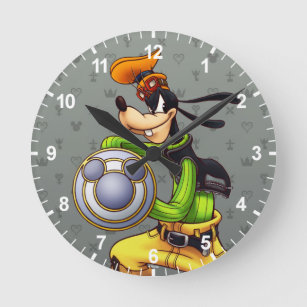 Kingdom Hearts   Royal Knight Captain Goofy Round Clock