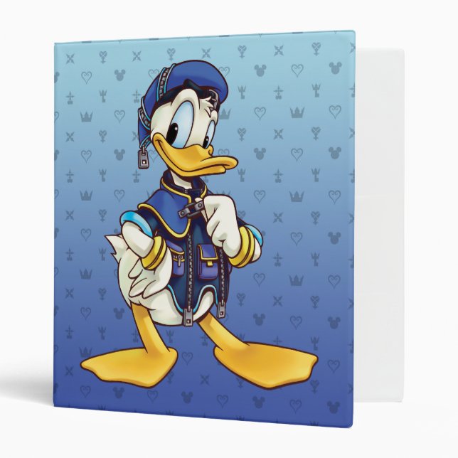 Kingdom Hearts | Royal Magician Donald Duck 3 Ring Binder (Front/Inside)