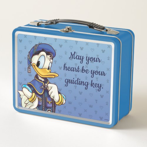 Kingdom Hearts  Royal Magician Donald Duck Metal Lunch Box