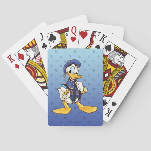 Kingdom Hearts | Royal Magician Donald Duck Poker Cards (Back)